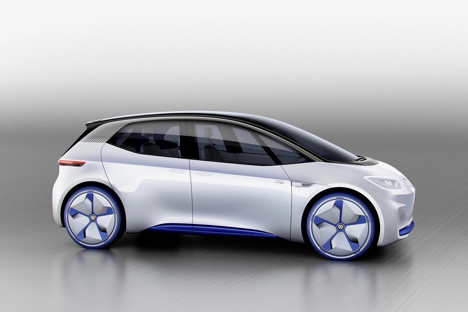 巴黎车展大众首款纯电动概念车I.D.Concept