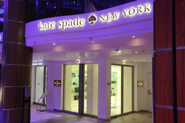 kate spade new york 入驻“皇家赞礼号”游轮