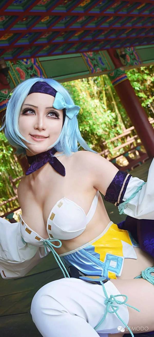 《剑灵》茱莉亚韩国美女性感大尺度Cosplay